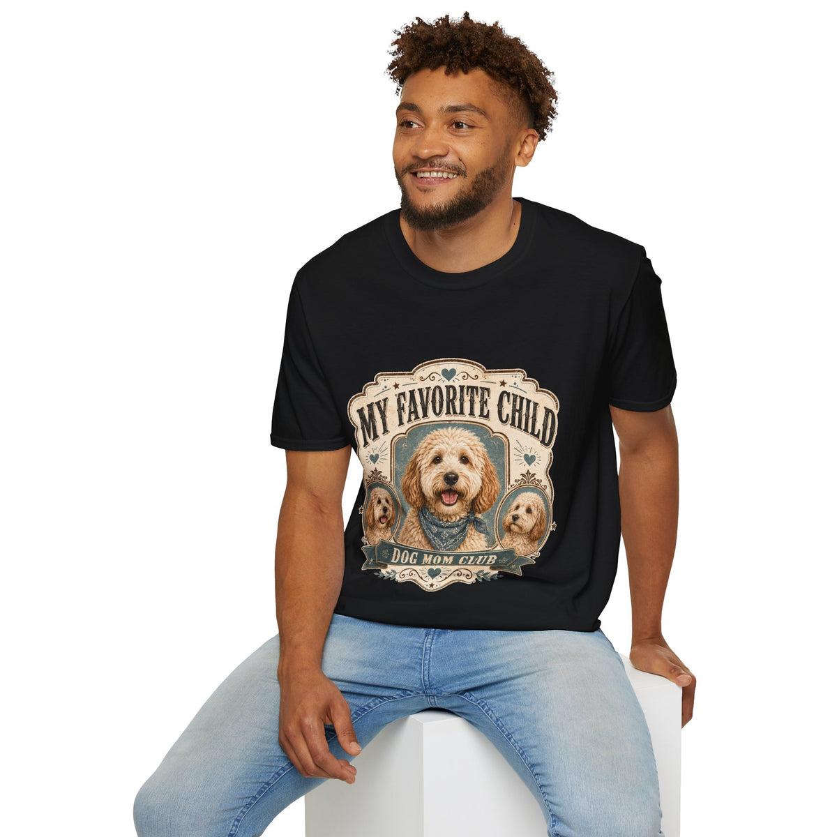 My Favorite Child Dog Mom T-Shirt — Cute Pet Lover Tee