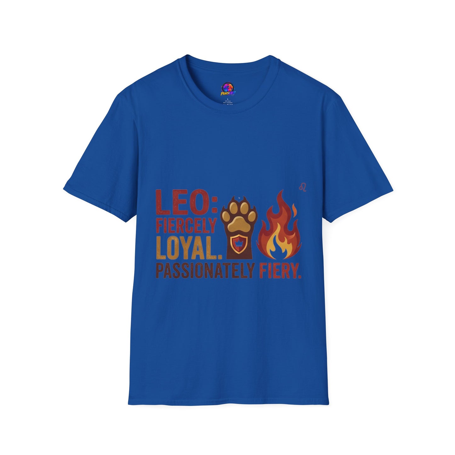 Leo Zodiac T-Shirt — Fiercely Loyal, Passionately Fiery Tee