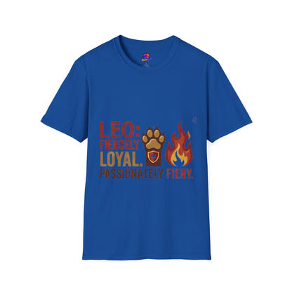 Leo Zodiac T-Shirt — Fiercely Loyal, Passionately Fiery Tee