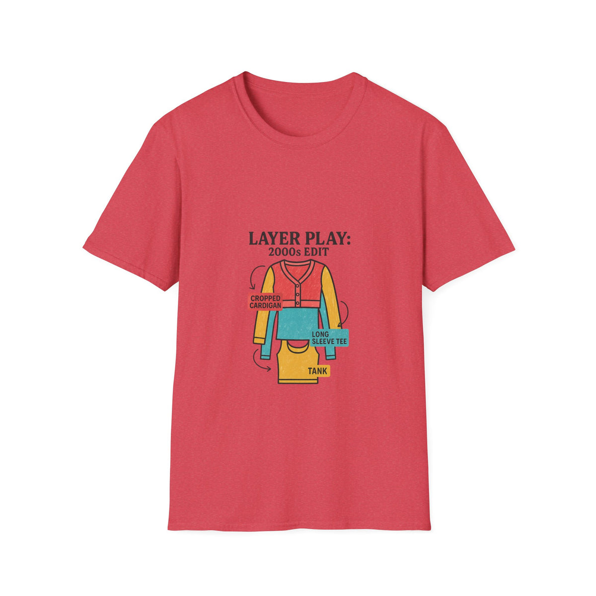 Layer Play: 2000s Edit T-Shirt - Trending Now - October 2026