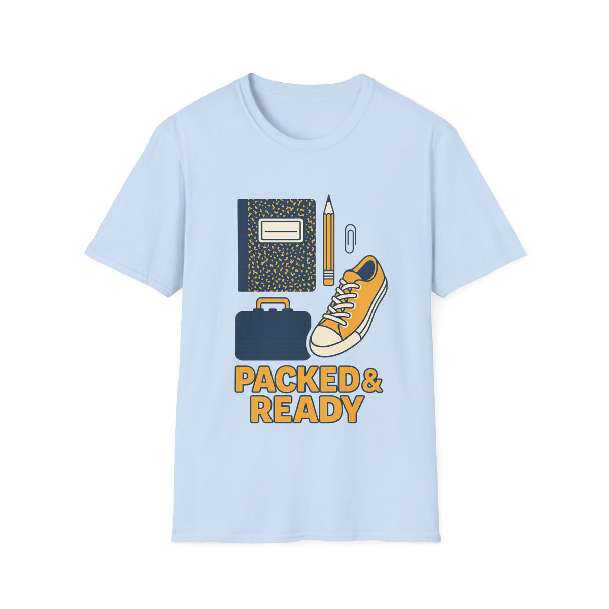 Packed & Ready Travel T-Shirt — Packing List Graphic Tee for Travelers & Students  - Trending Now - August 2026