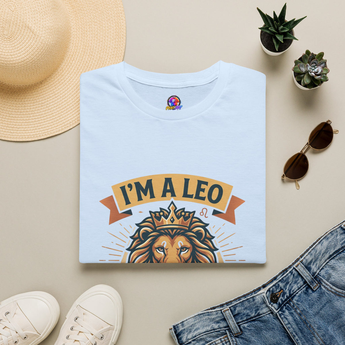 I’m a Leo Lion Zodiac T-Shirt — 'Of Course I’m the Main Character' Horoscope Tee