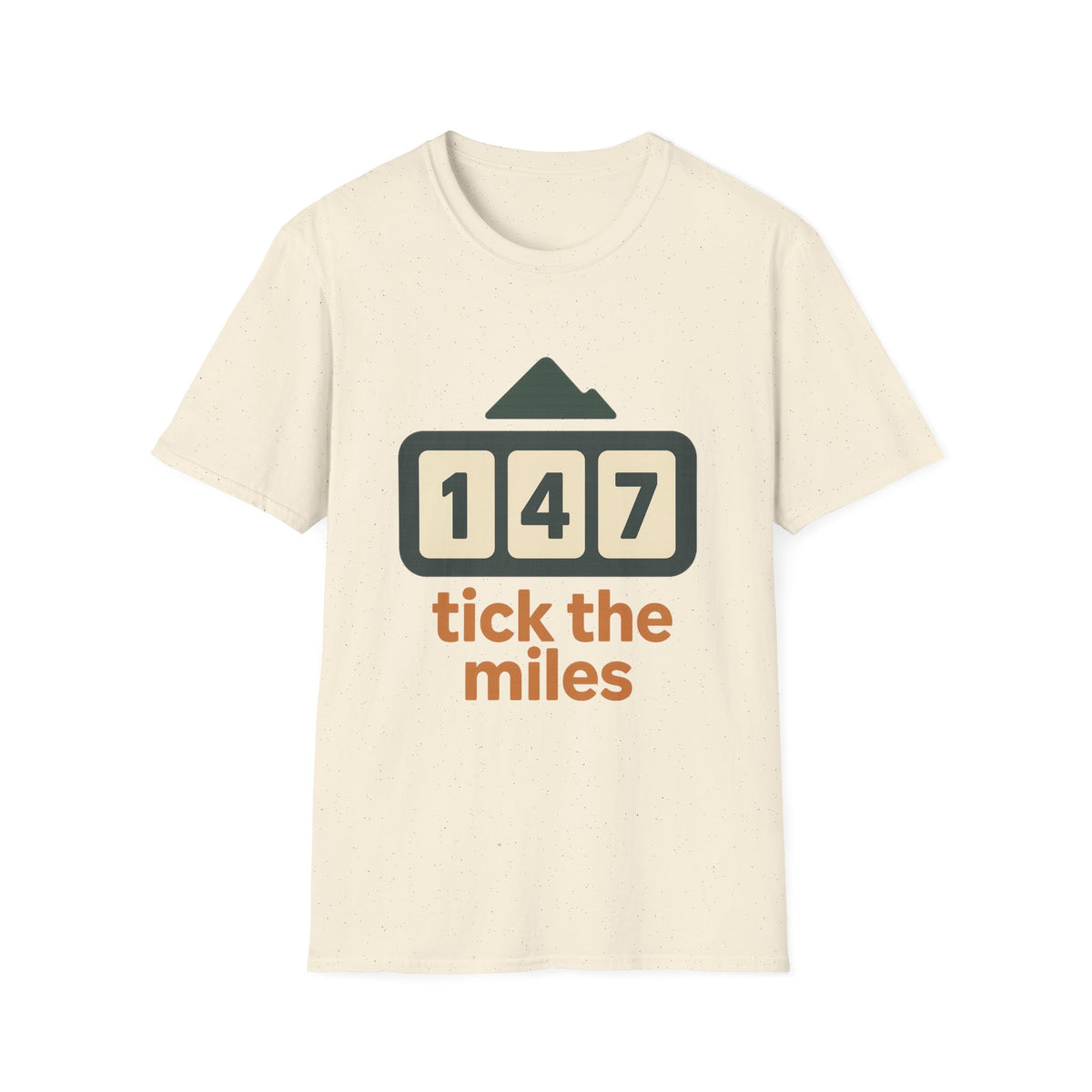 T-Shirt — 'Tick the Miles' Mileage Counter Graphic Tee - Trending Now - September 2026