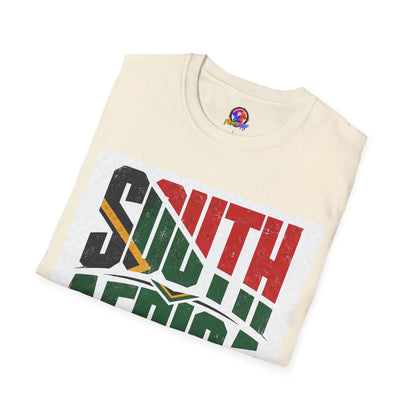 South Africa Soccer T-Shirt — Vintage Flag Football Fan Tee