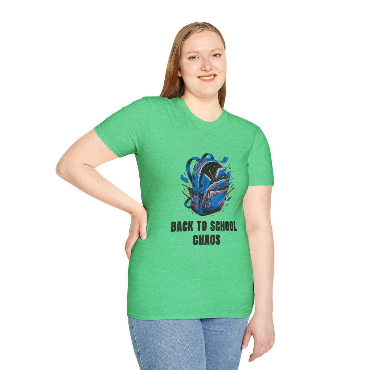 Back to School Chaos T-Shirt — Graphic Backpack Design - Trending Now - August 2026