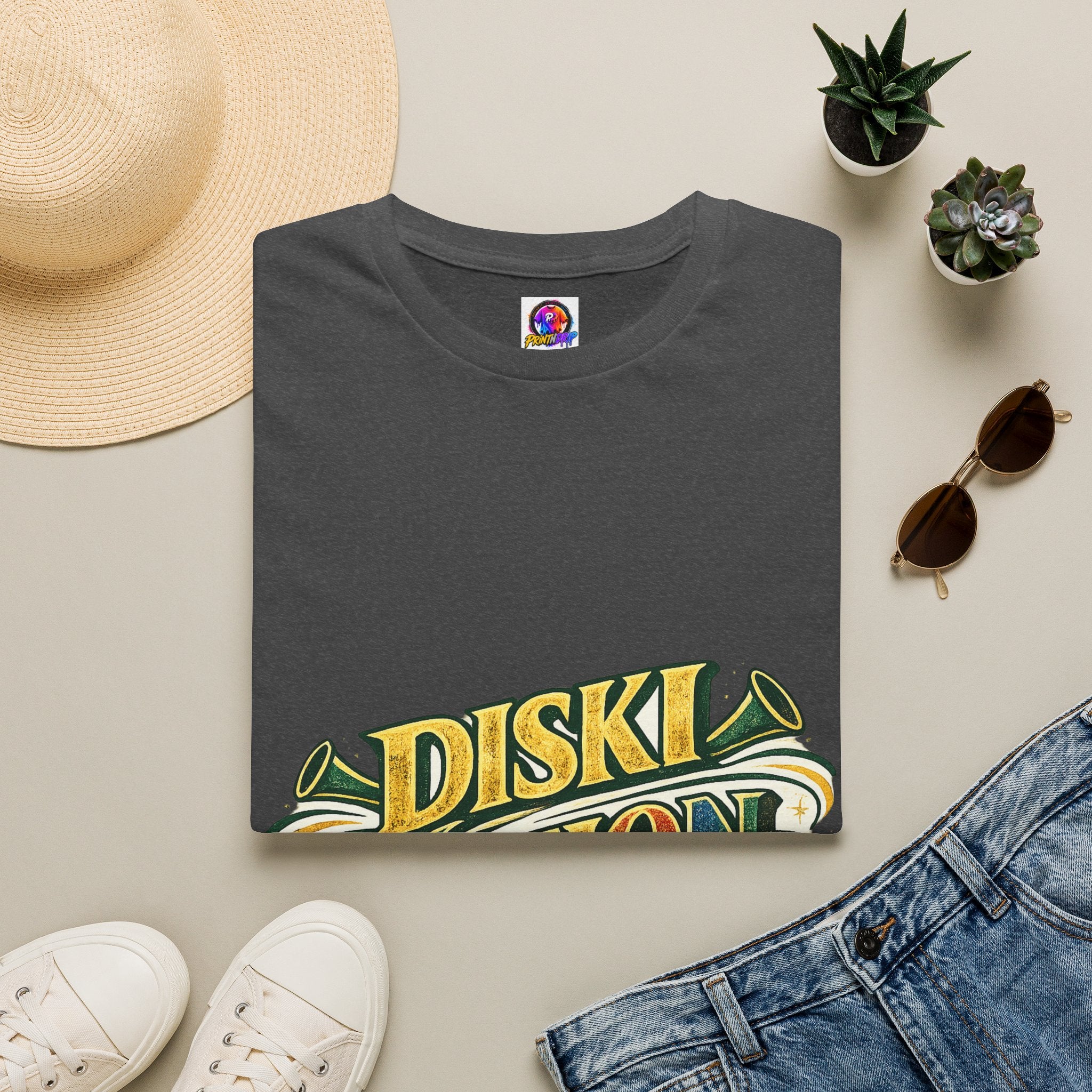 South Africa Diski Nation T-Shirt — Retro Reggae Graphic Tee
