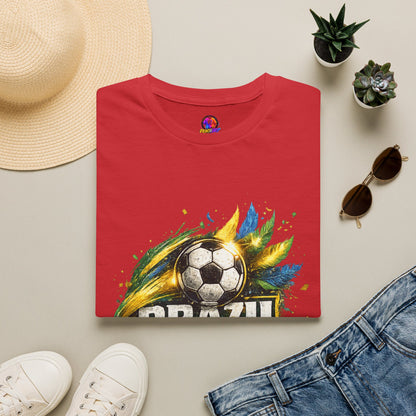 Brazil Samba Football T‑Shirt