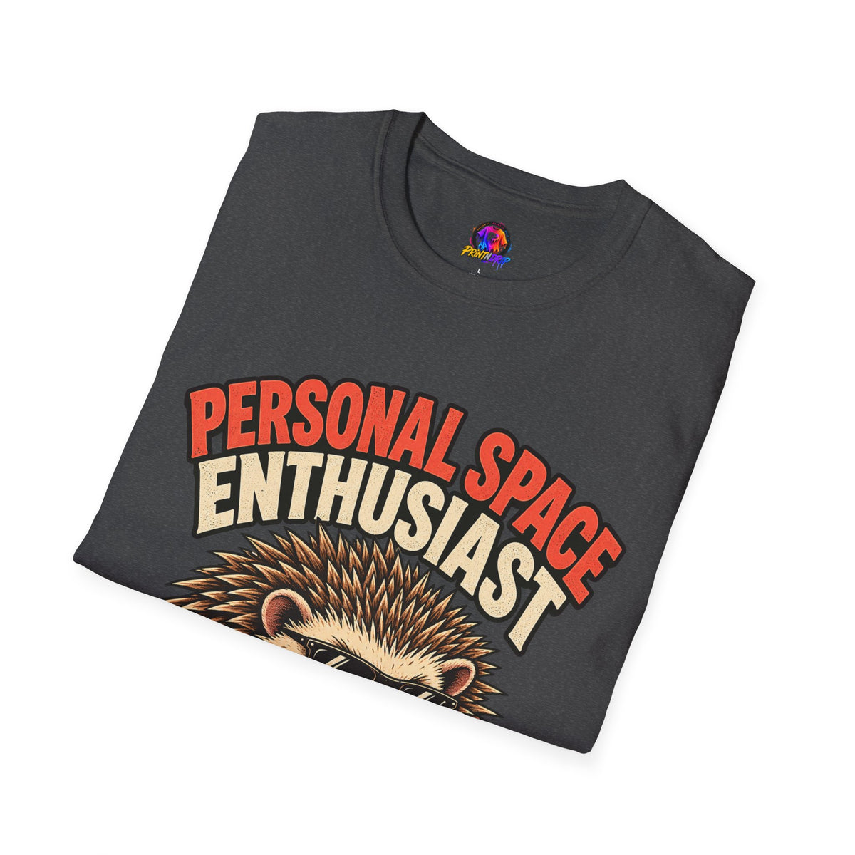 Personal Space Enthusiast T-Shirt — Funny Hedgehog Graphic Tee