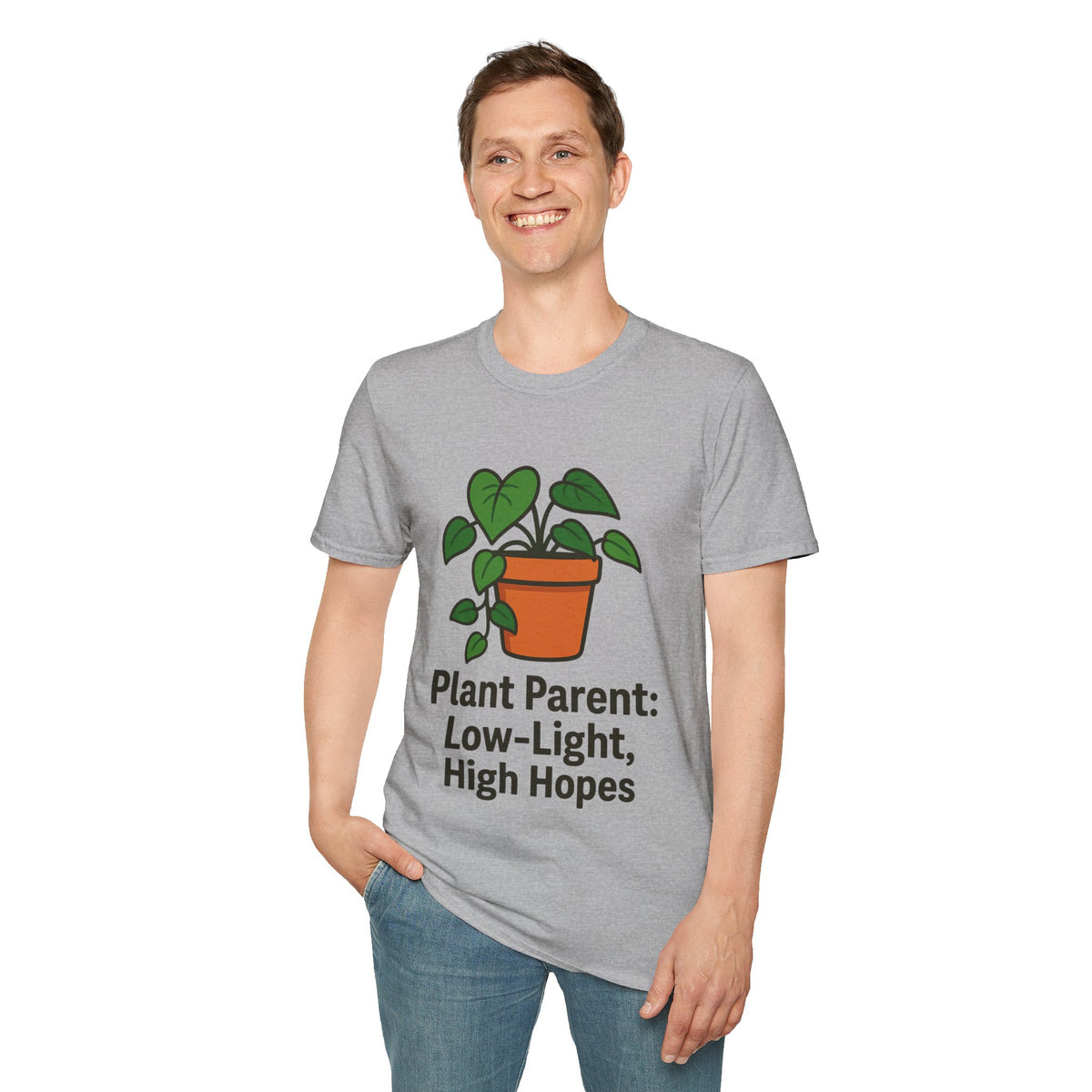 Plant Lover T‑Shirt — Potted Heart Leaf Graphic Tee - Trending Now - August 2026