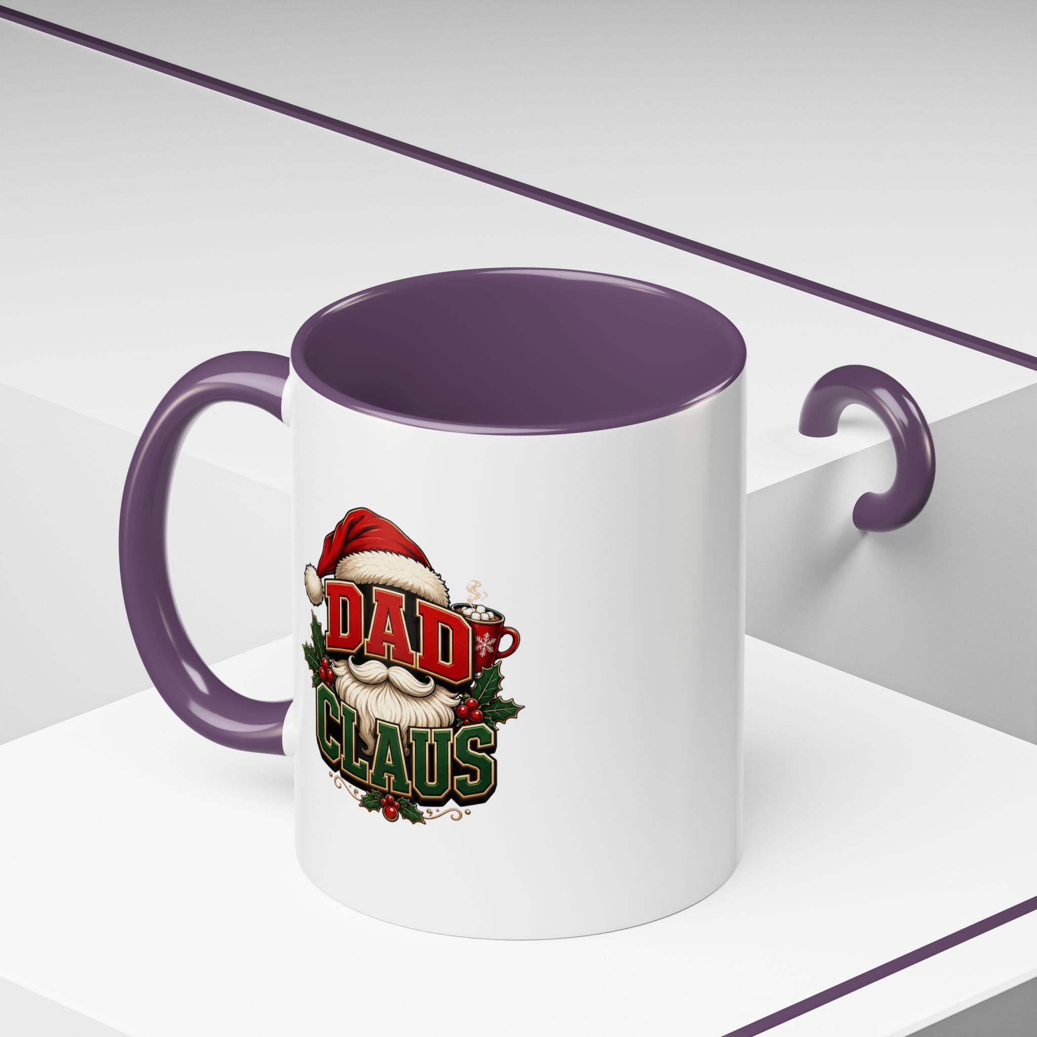 Dad Claus Christmas Coffee Mug — Holiday Accent Mug