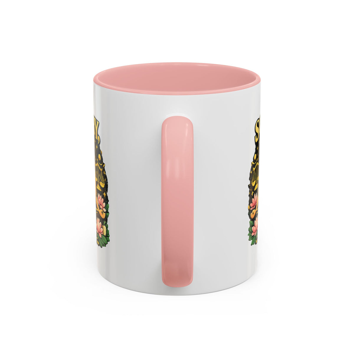 Libra Zodiac Accent Coffee Mug
