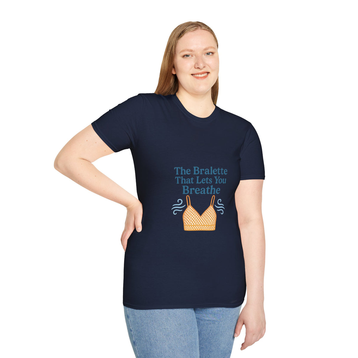 T-Shirt — "The Bralette That Lets You Breathe" Graphic Tee - Trending Now - October 2026