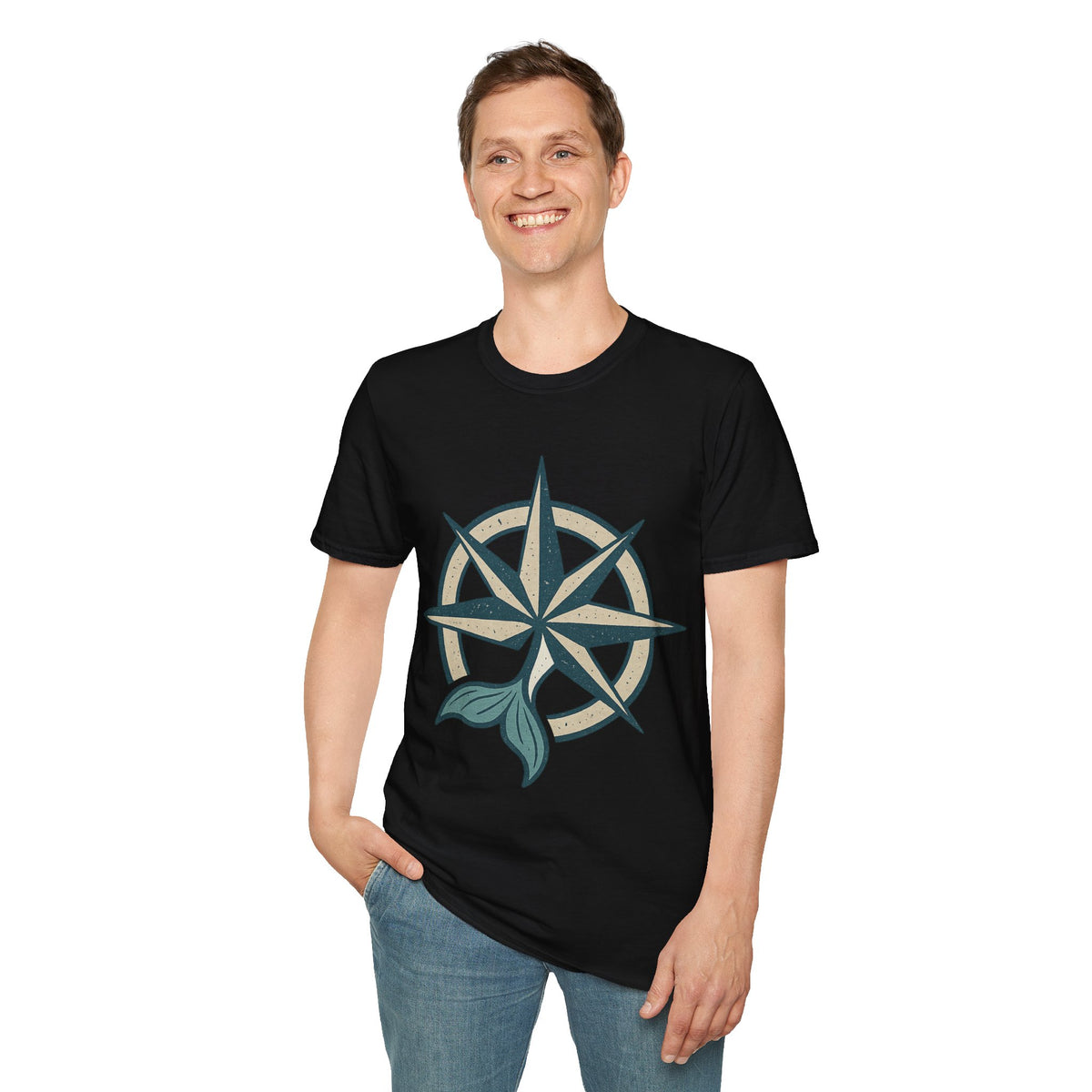 Compass Rose T-Shirt — Nautical Travel Graphic Tee - Trending Now - September 2026