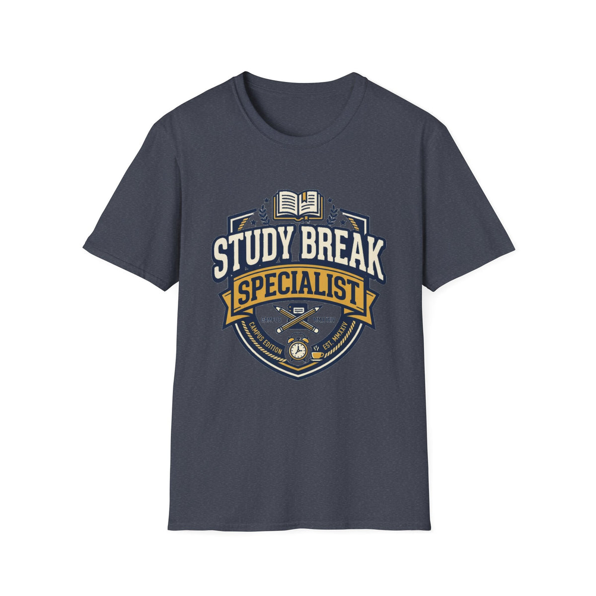 Study Break T-Shirt — 'Study Break Specialist' College Casual Tee - Trending Now - August 2026
