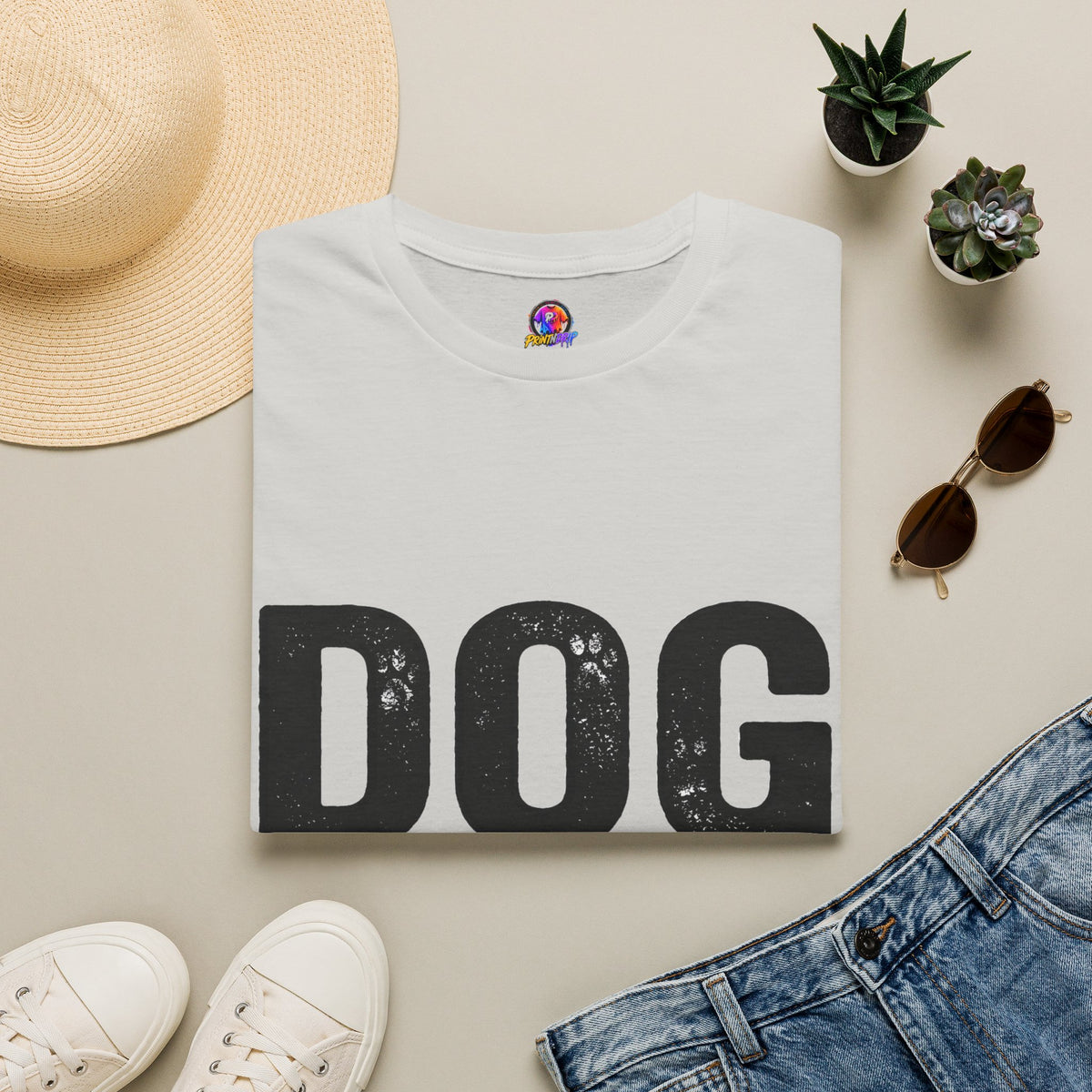 Dog Dad Af Unisex Softstyle T-Shirt