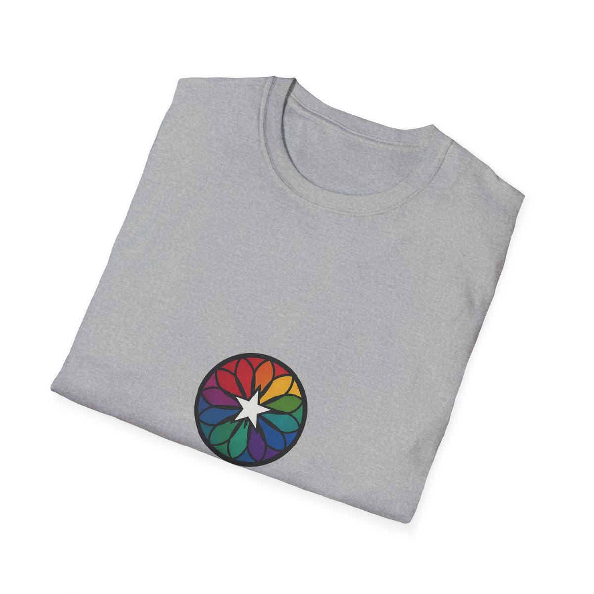 Visible Valued Vibrant T-Shirt — Rainbow Mandala Inclusivity Tee - Trending Now - October 2026