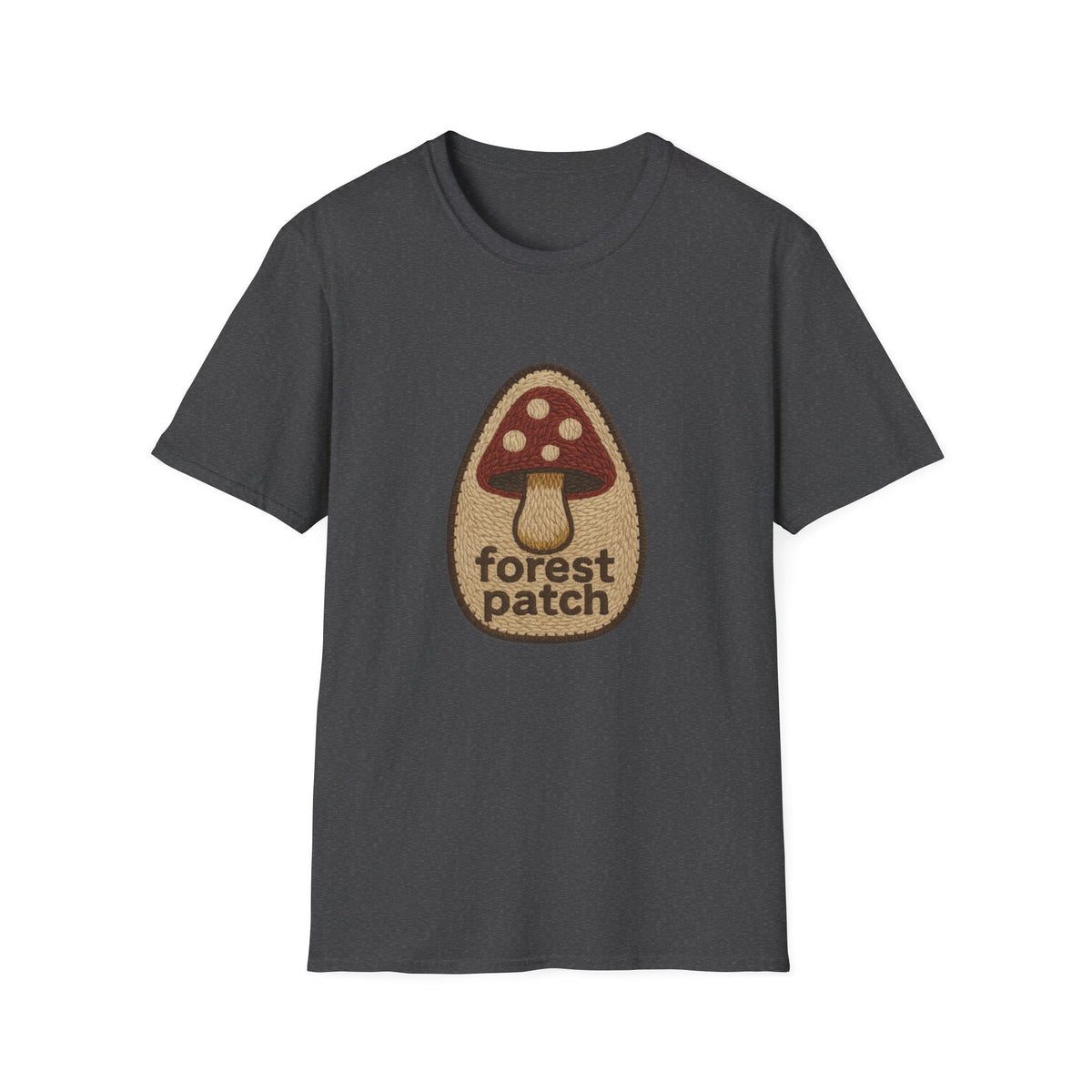 Mushroom Patch T-Shirt — 'Forest Patch' Vintage Mushroom Graphic Tee - Trending Now - August 2026