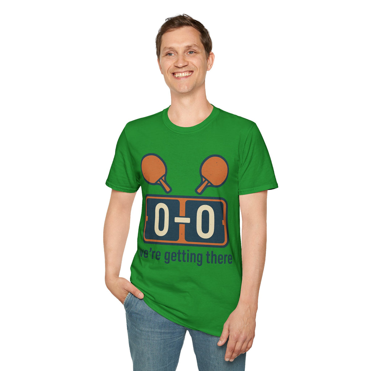 Table Tennis Scoreboard T‑Shirt — 0-0 With You Always Ping Pong Tee - Trending Now - September 2026