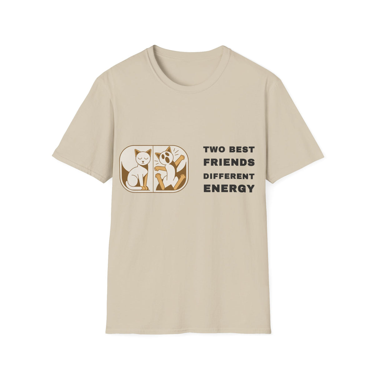 Cat and Dog T-Shirt — "Two Best Friends, Different Energy" Cute Pet Graphic Tee - Trending Now - September 2026