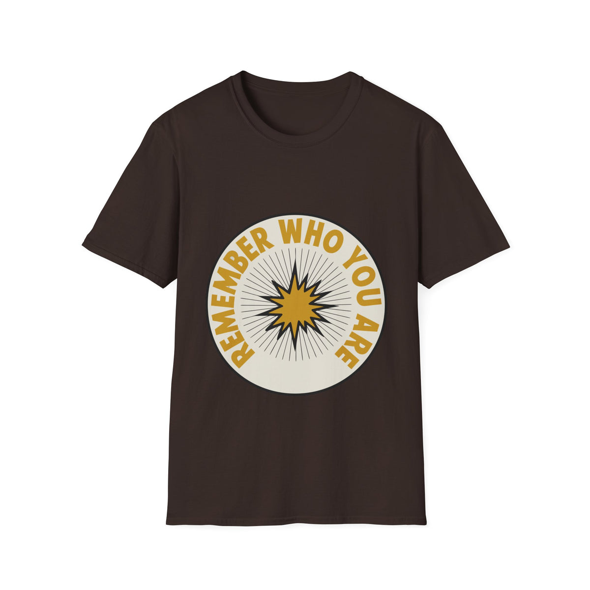Remember Who You Are T-Shirt — Inspirational Retro Sunburst Tee - Trending Now - August 2026