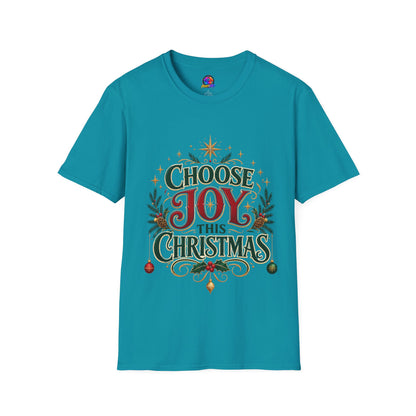 Choose Joy This Christmas T-Shirt — Festive Holiday Graphic Tee