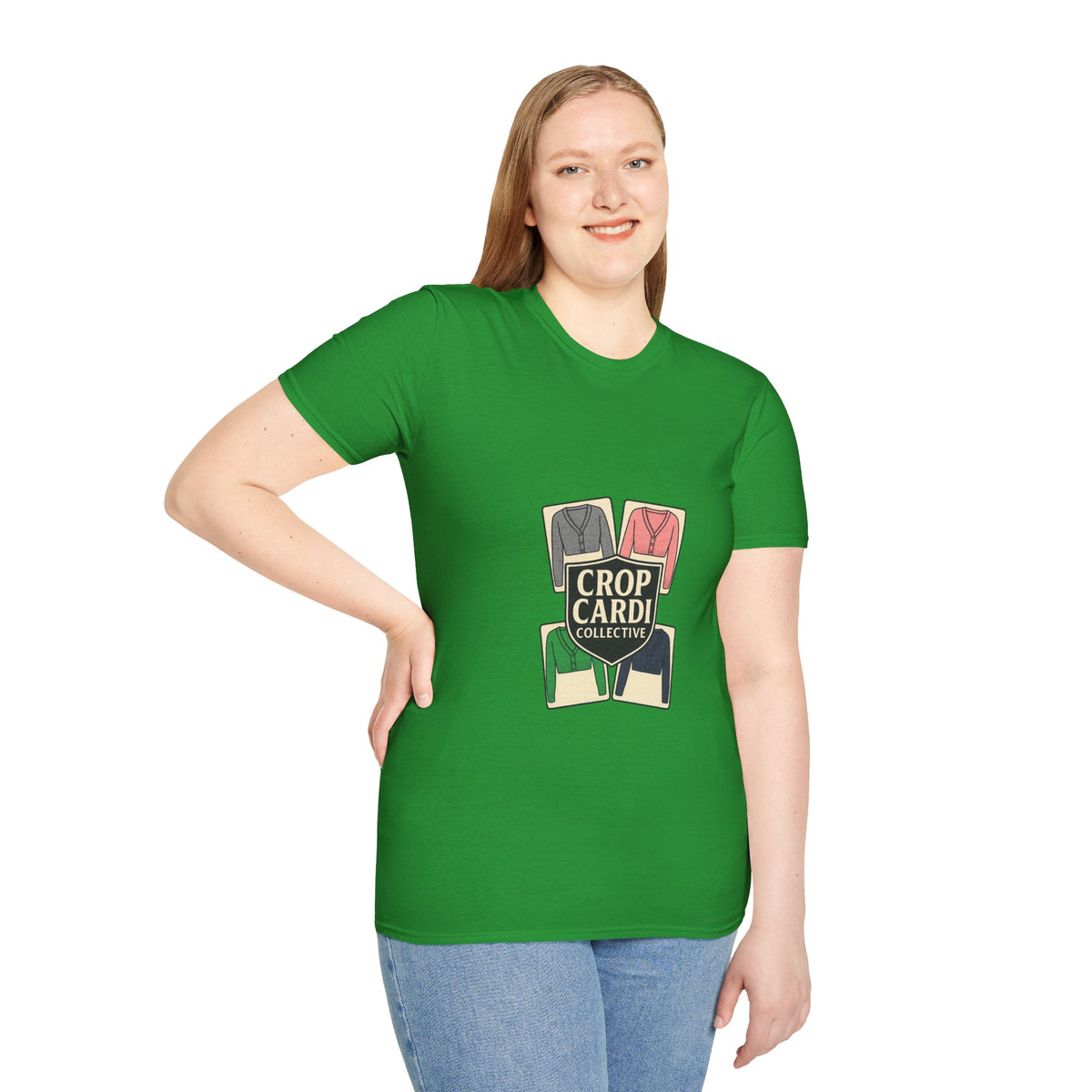 Crop Card Collective T-Shirt — Retro Card Game Logo Tee - Trending Now - October 2026