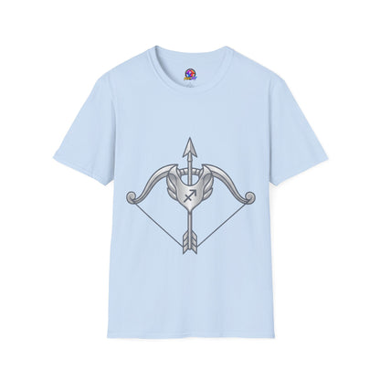 Arrow Heart T-Shirt — Minimal Cupid Bow & Arrow Design