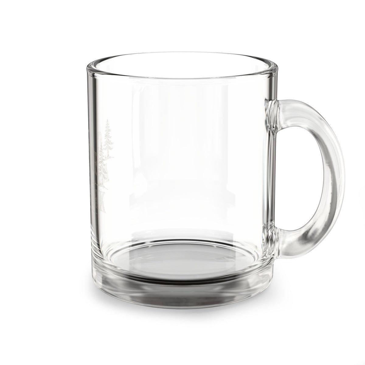 Glass Mug, 10oz Milo Bailey Dog Dad Mom Glass Mug, 10oz