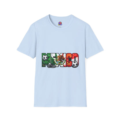 Mexico Soccer T-Shirt — Mexican Flag Football Pride Tee