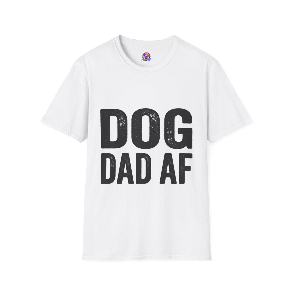 Dog Dad Af Unisex Softstyle T-Shirt