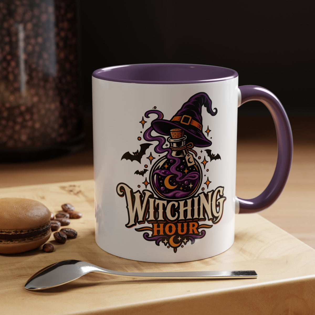 Witching Hour Coffee Mug — Halloween Witch Potion Accent Mug (11/15oz)