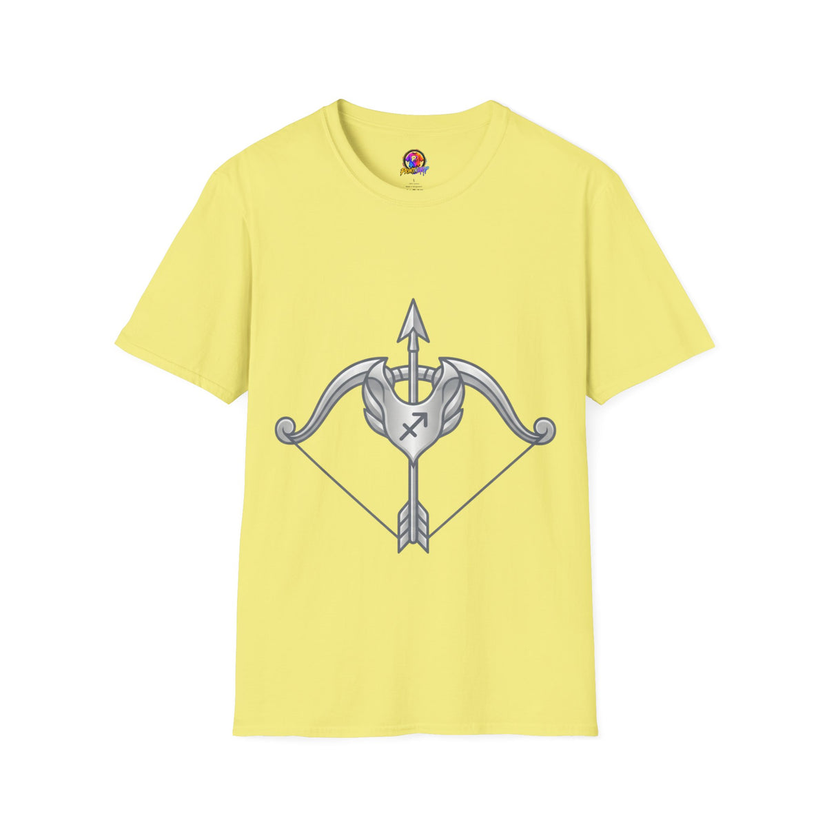 Arrow Heart T-Shirt — Minimal Cupid Bow & Arrow Design