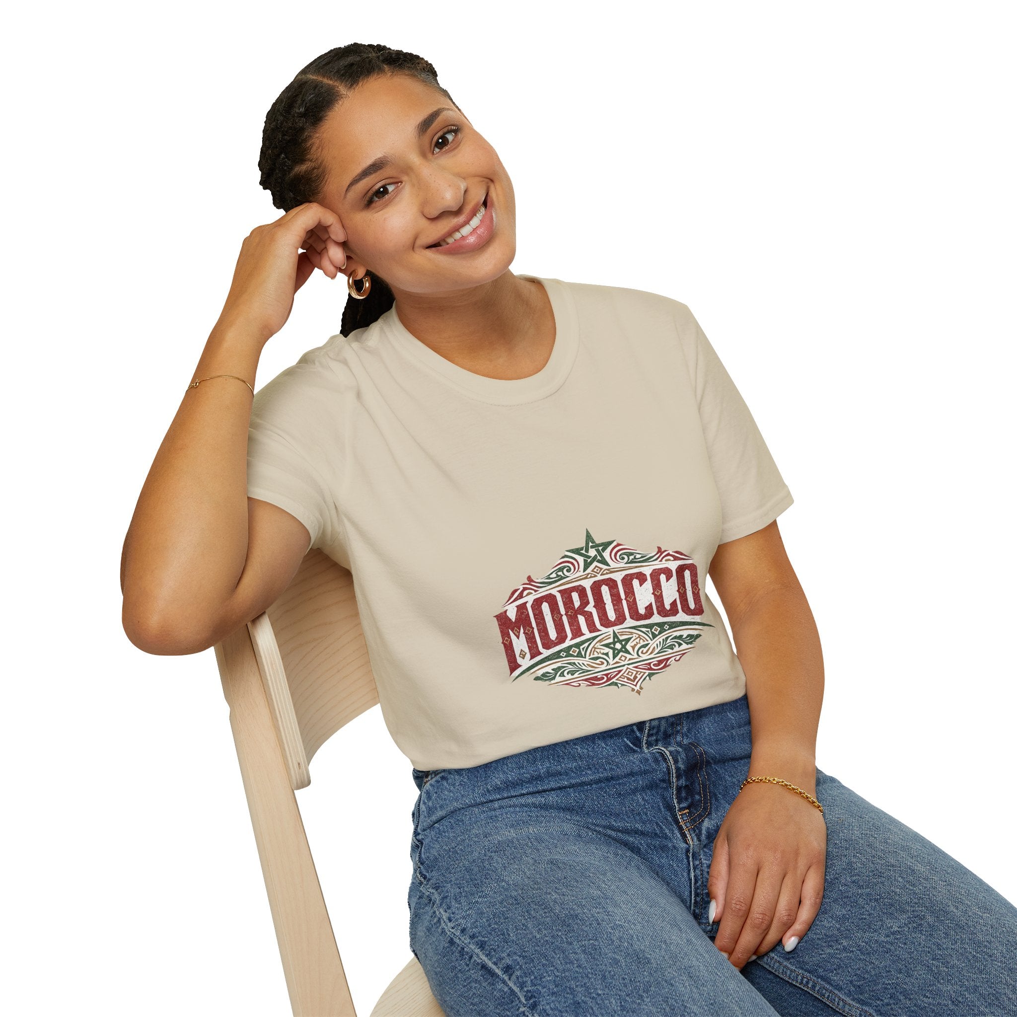 Morocco Vintage Graphic T-Shirt — Retro Travel Tee