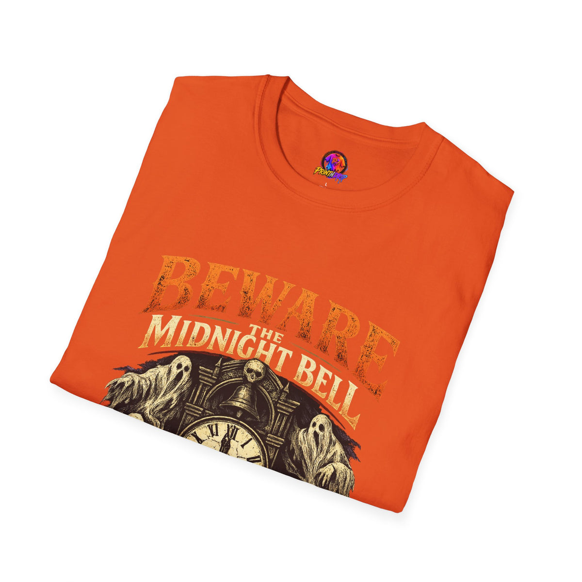 Halloween Beware Of Midnight Unisex Softstyle T-Shirt
