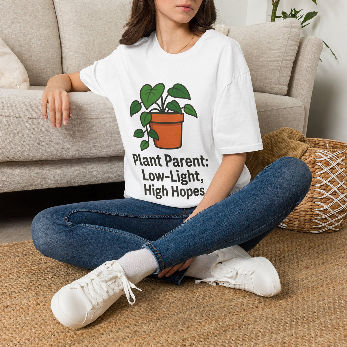 Plant Lover T‑Shirt — Potted Heart Leaf Graphic Tee - Trending Now - August 2026