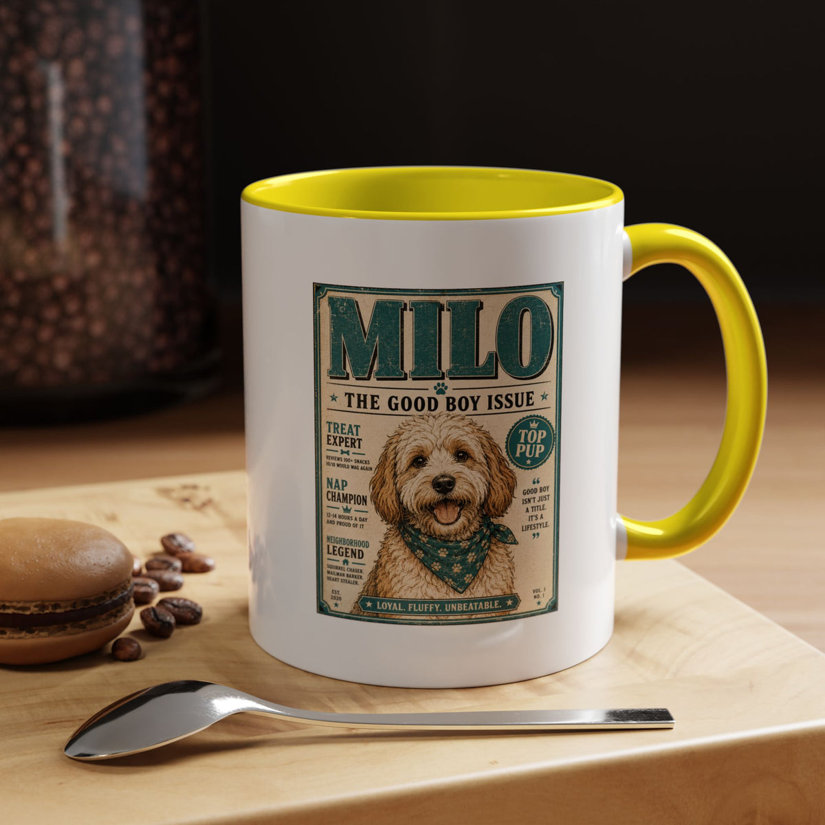 Milo Bailey Dog Dad Mom Milo 'The Good Boy Issue' Coffee Mug