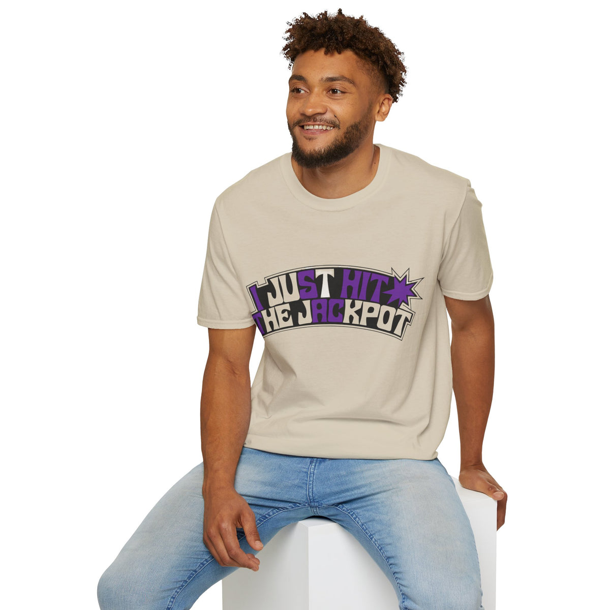 Just Hit the Jackpot T-Shirt — Retro Casino Graphic Tee - Trending Now - August 2026