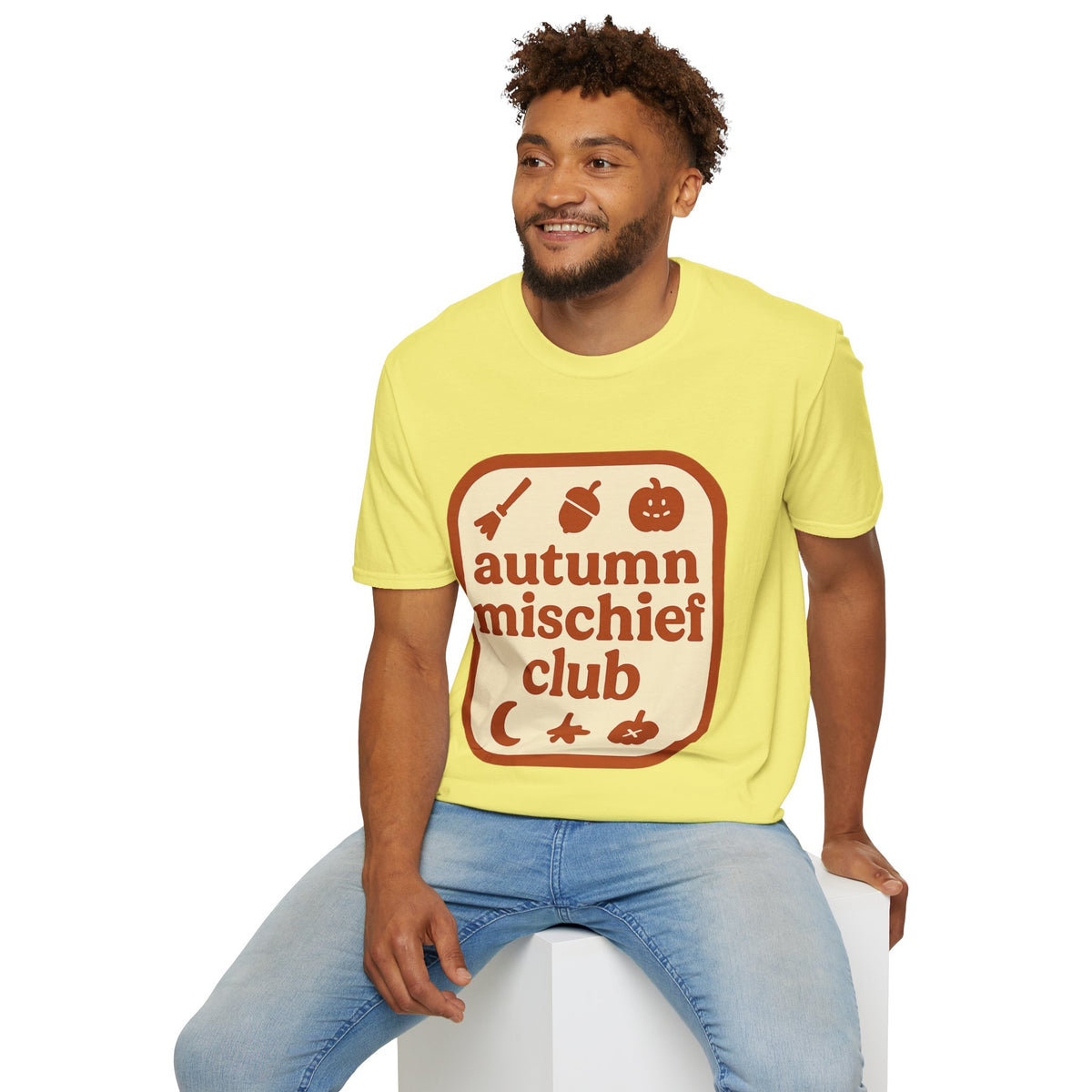Autumn Mischief Club T-Shirt — Cozy Fall Graphic Tee - Trending Now - August 2026