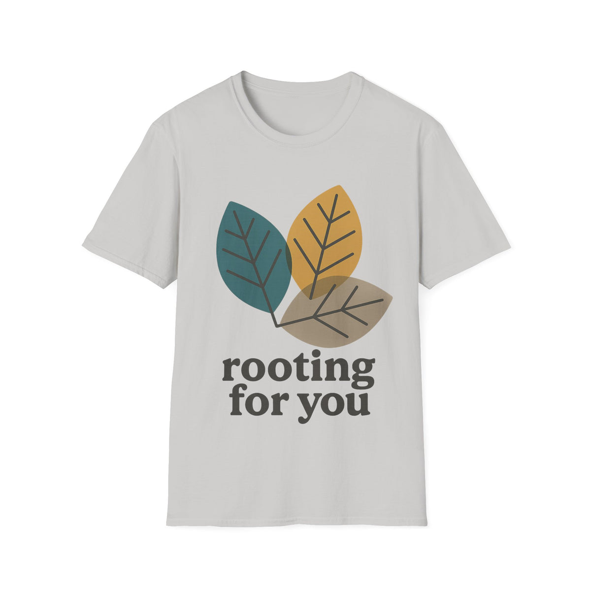 Leaf Trio T-Shirt — 'Rooting for You' Botanical Graphic Tee - Trending Now - September 2026