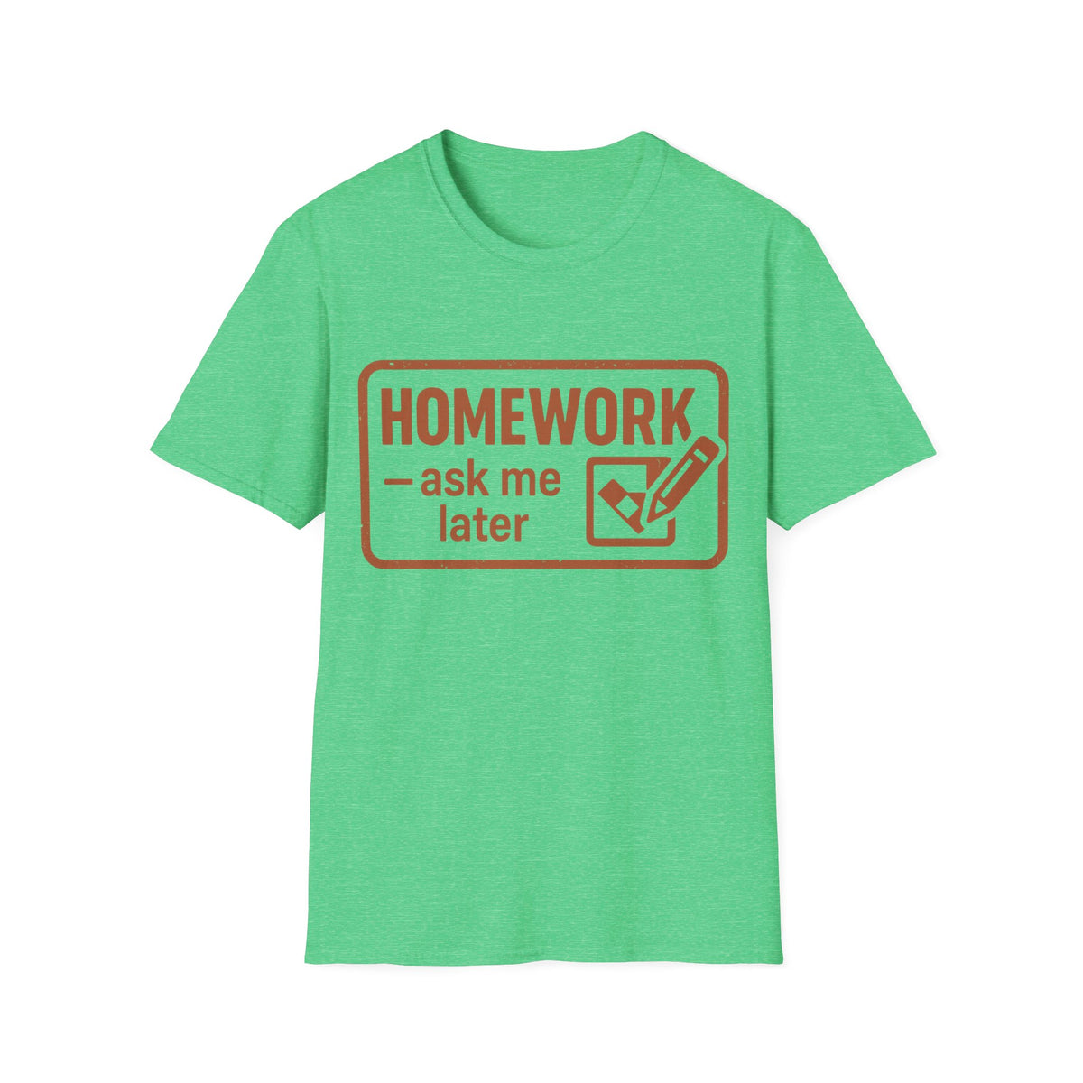 Homework Club T‑Shirt — 'Homework? Done Later' Retro Badge Tee - Trending Now - August 2026