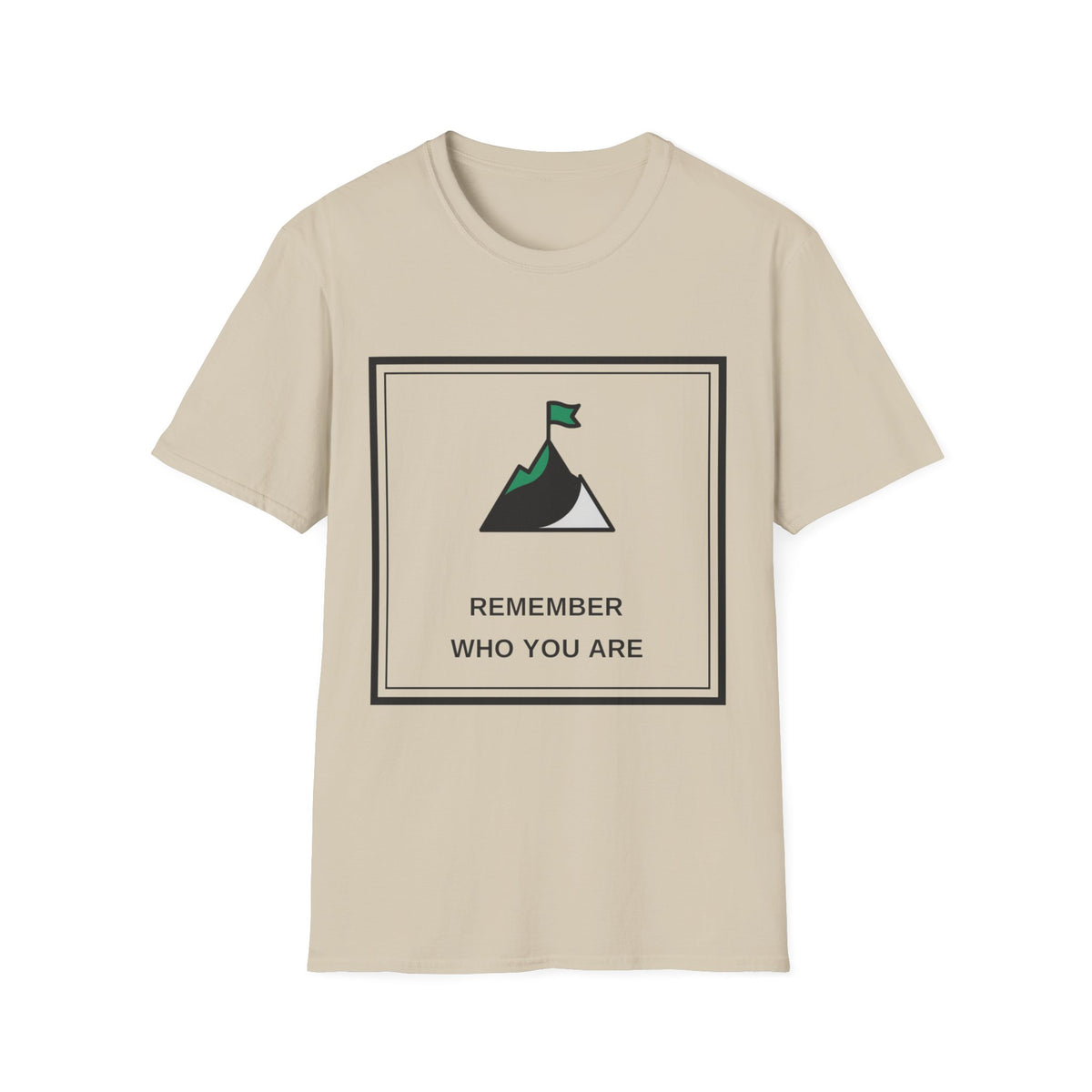 T‑Shirt — 'Remember Who You Are' Mountain Peak Graphic Tee - Trending Now - August 2026