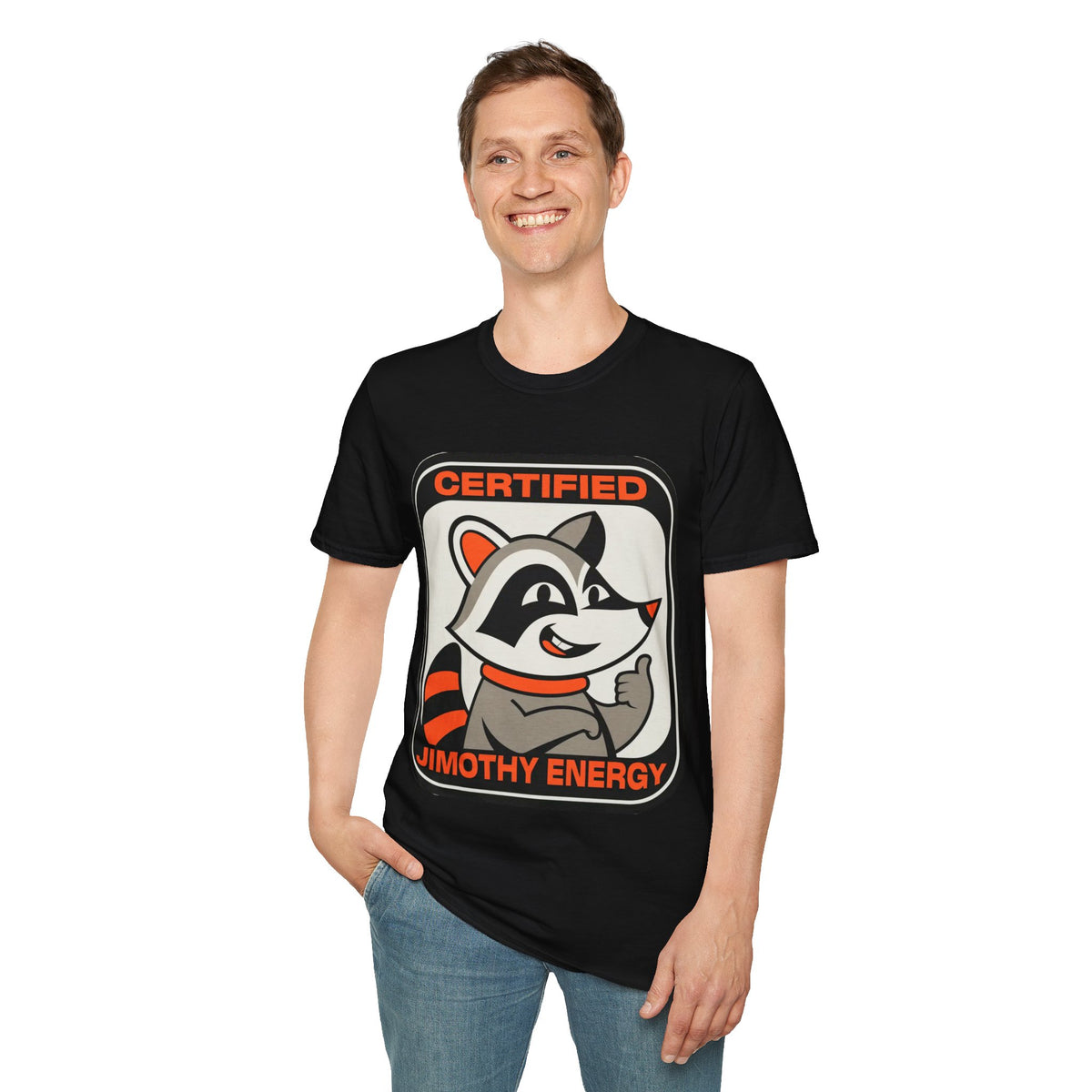 Certified Timothy Energies T-Shirt — Retro Raccoon Graphic Tee - Trending Now - August 2026