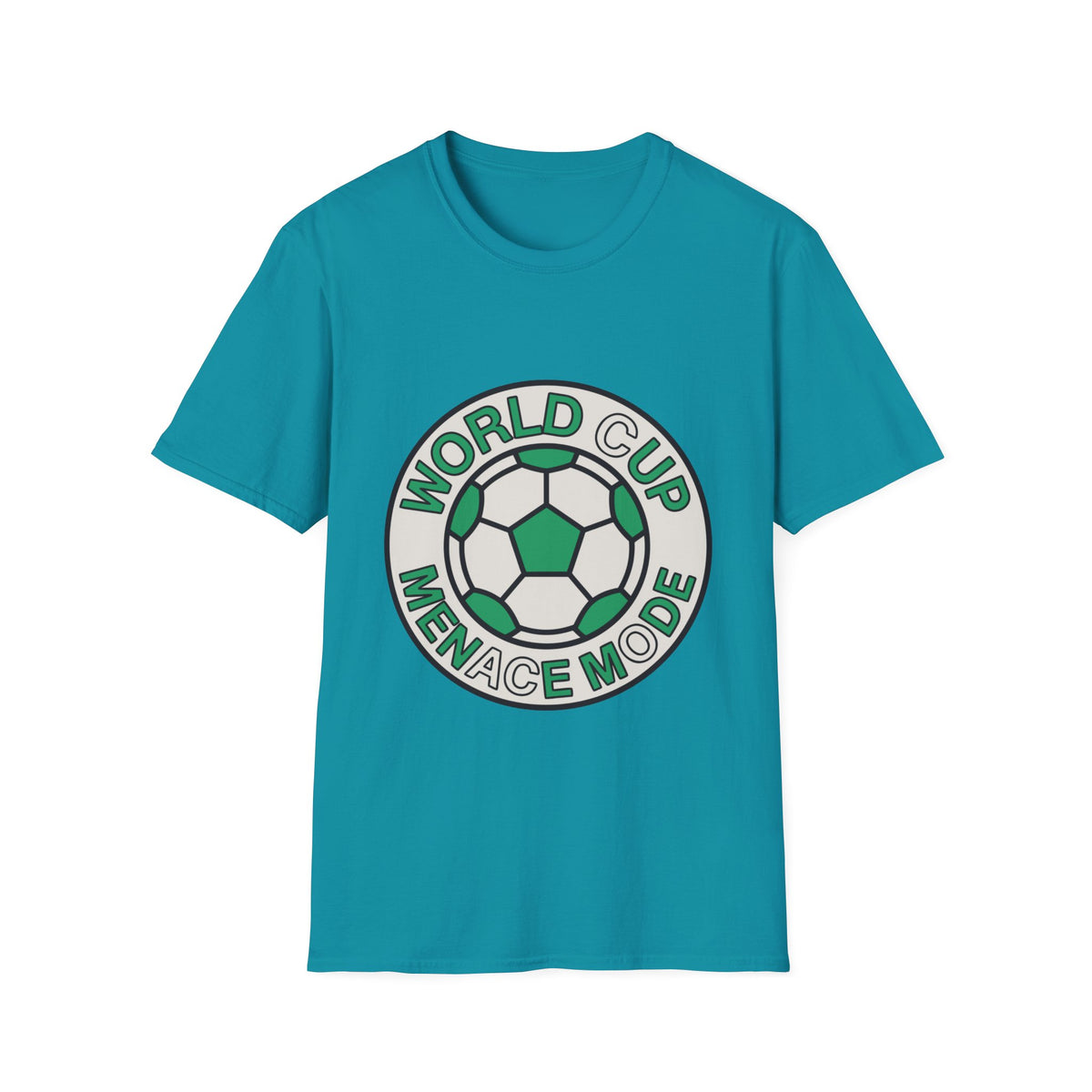 World Cup Menace Mode T-Shirt — Soccer Fan Graphic Tee - Trending Now - August 2026