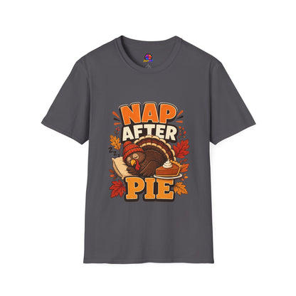 Nap After Pie T-Shirt — Funny Thanksgiving Turkey Tee