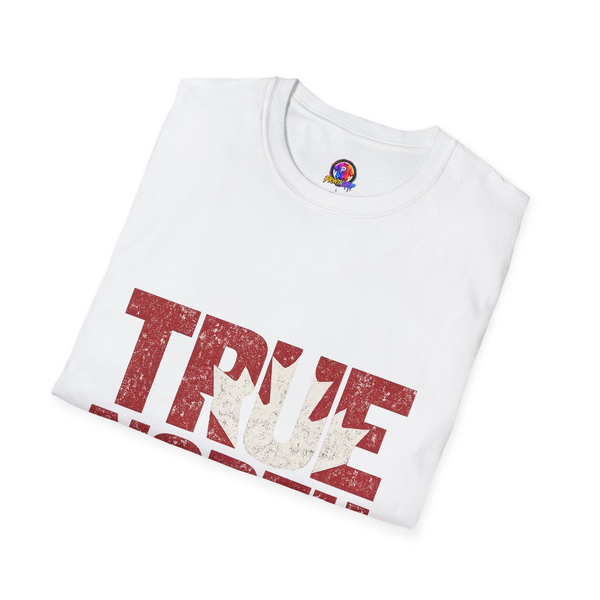 Canada True North Football T-Shirt — Vintage Canadian Leafs Sports Tee