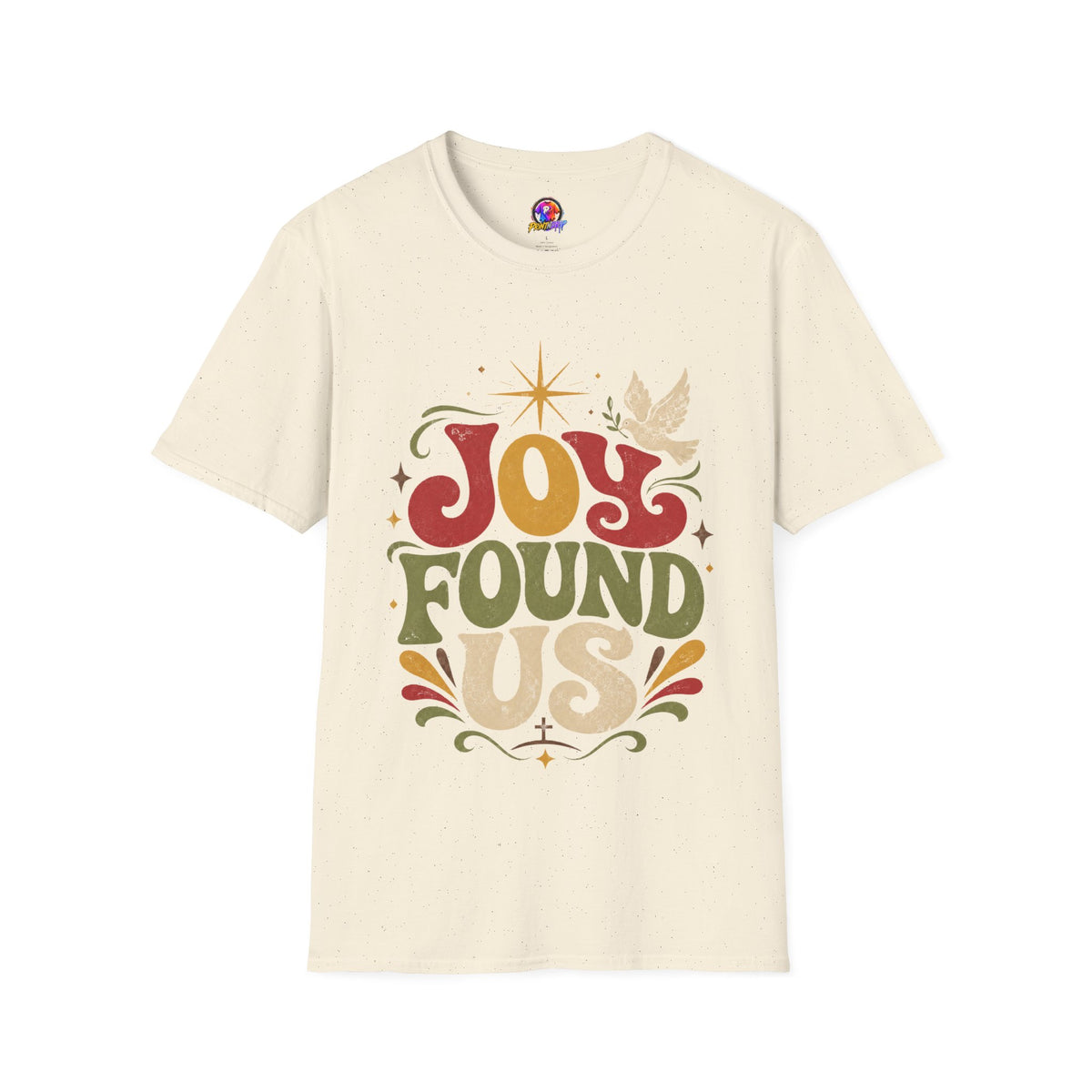 Joy Found Us T‑Shirt — Retro Christmas Holiday Graphic Tee