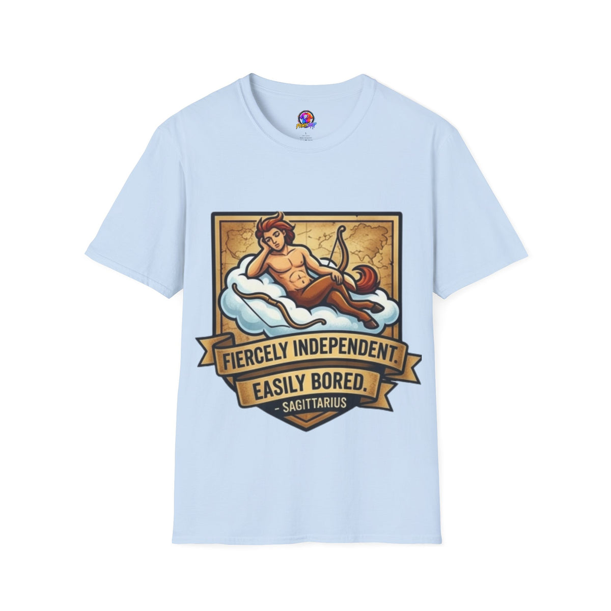 Sagittarius Zodiac T‑Shirt — Fiercely Independent, Easily Bored Astrology Tee