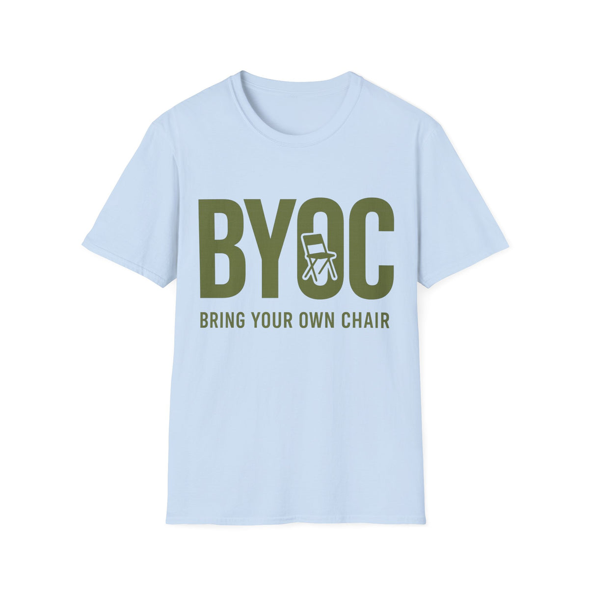 BYOC T-Shirt — Bold Minimalist Text Tee (Bring Your Own Coffee) - Trending Now - August 2026