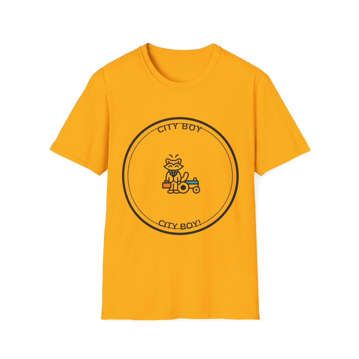 City Boy T-Shirt — Cute Cartoon Scooter Logo Tee - Trending Now - August 2026