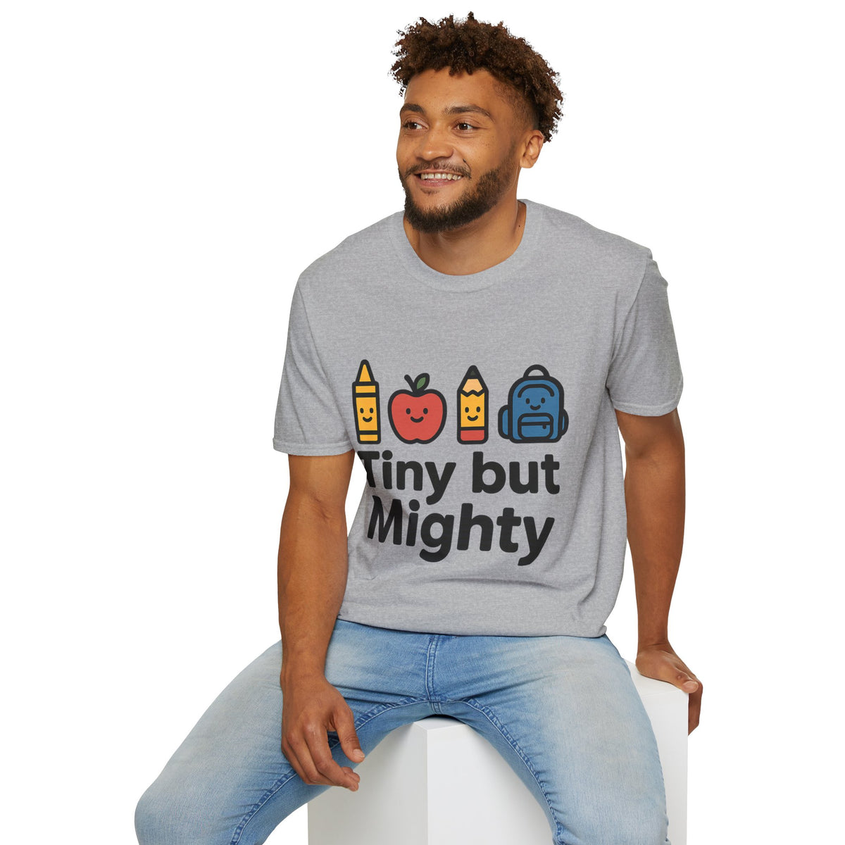 Cute School Supplies Graphic T‑Shirt — Pencil Apple Crayon Backpack Design - Trending Now - August 2026